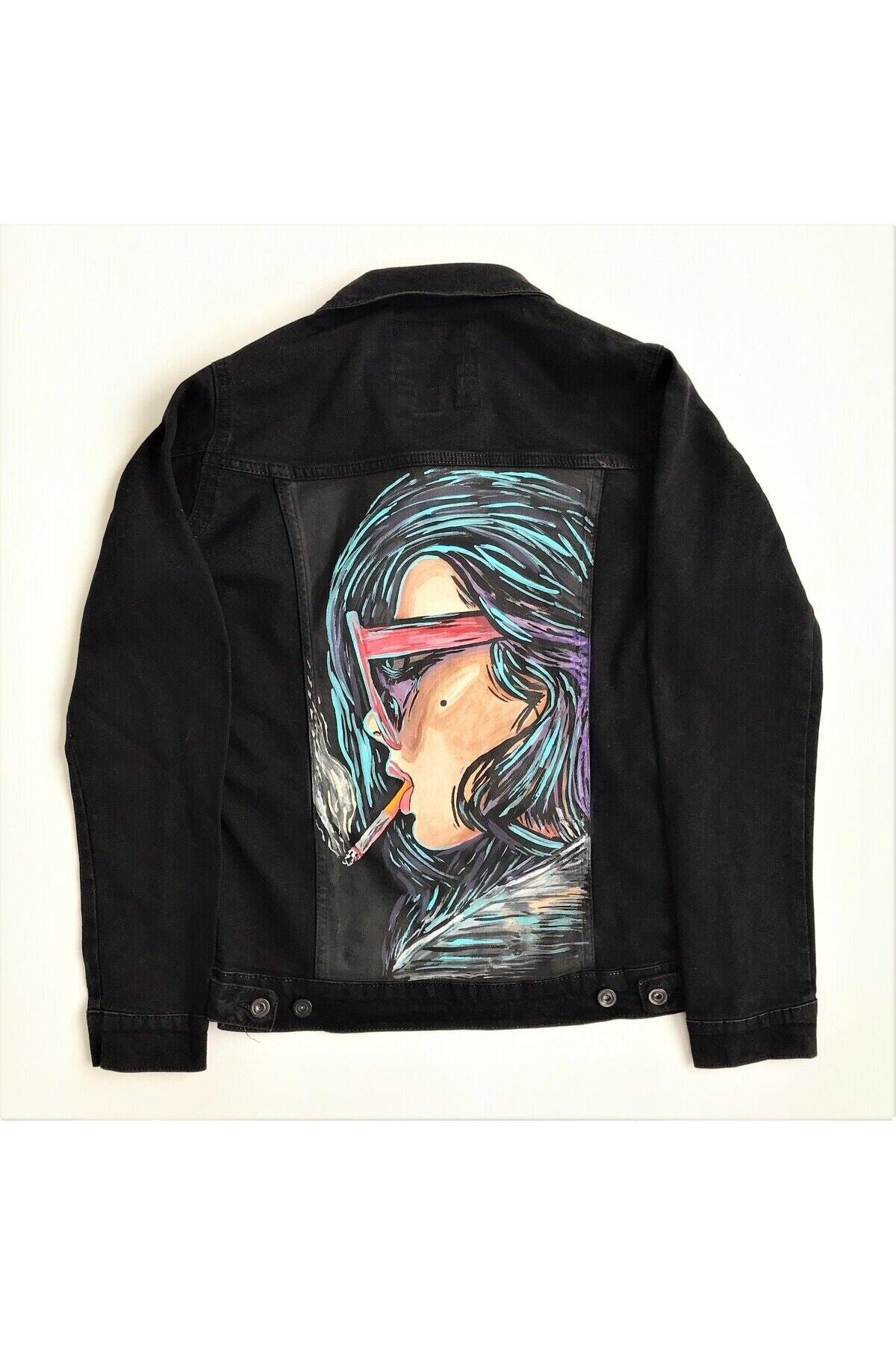 کت مشکی دخترانه نئون Hello Stranger