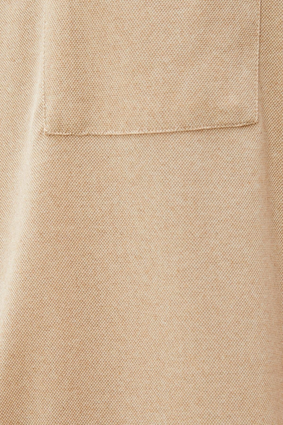 تیشرت مردانه بژ کوتون | 3SAM10265HK اورجینال - تصویر 5