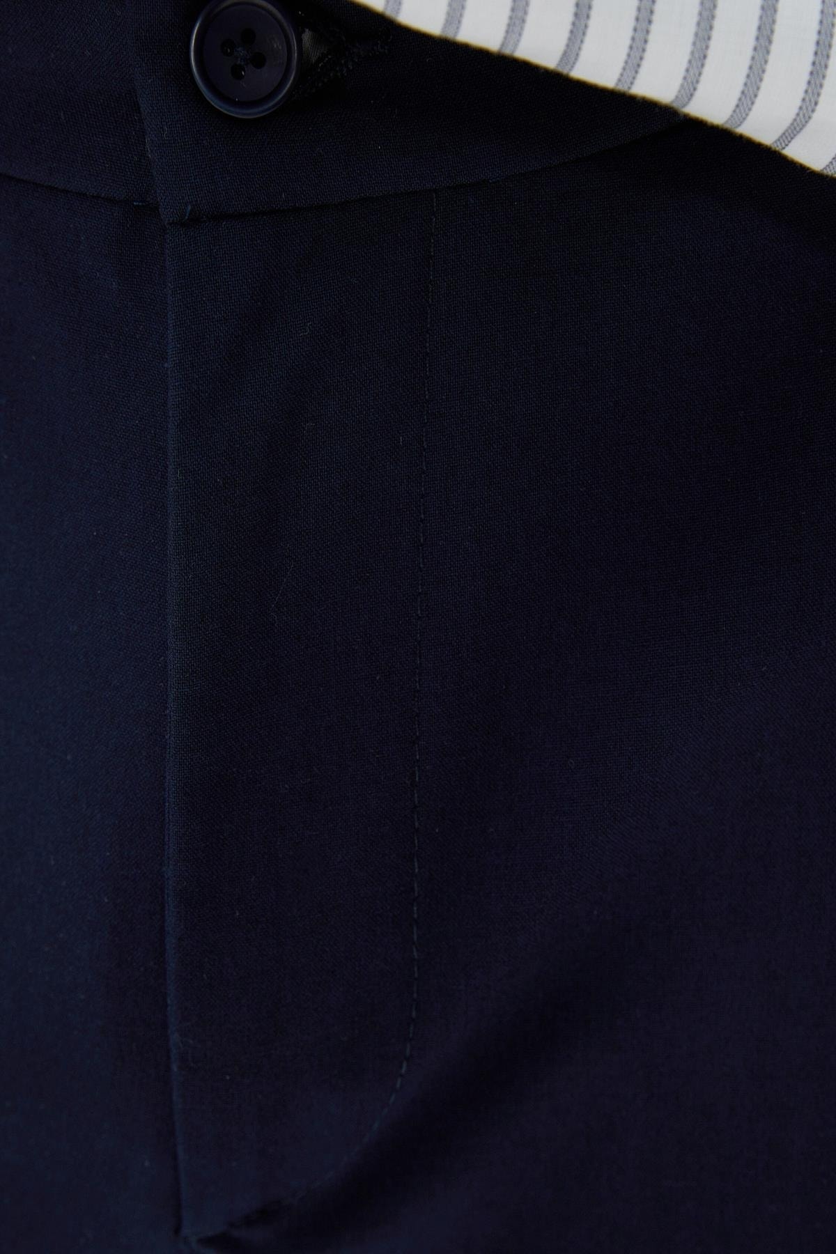 Koton شلوار جین آبی ناوی مردانه
