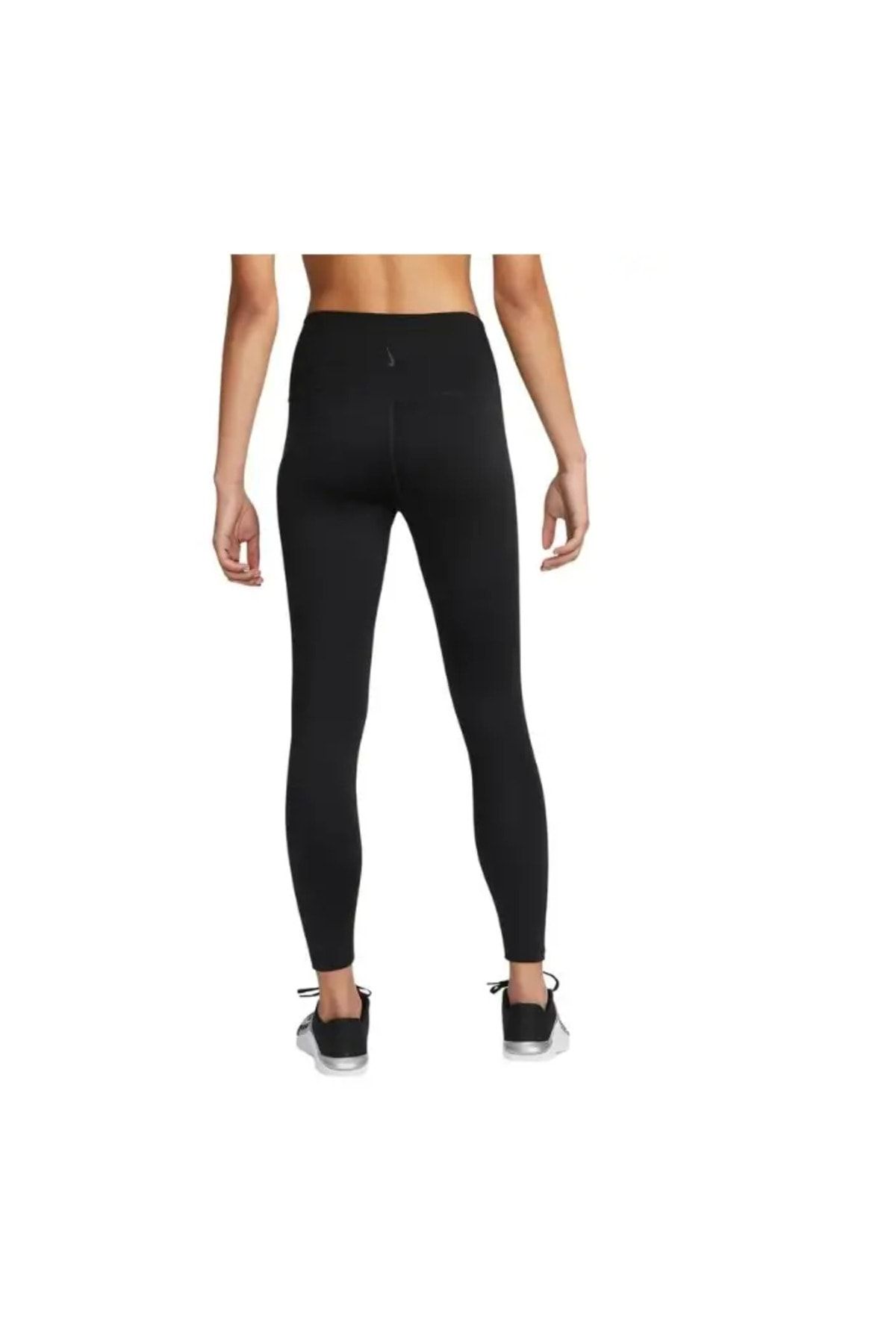 Nike Yoga Dri-Fit High Waisted 7/8 Metallic Trim Leggings DD5772-010 Women  Small