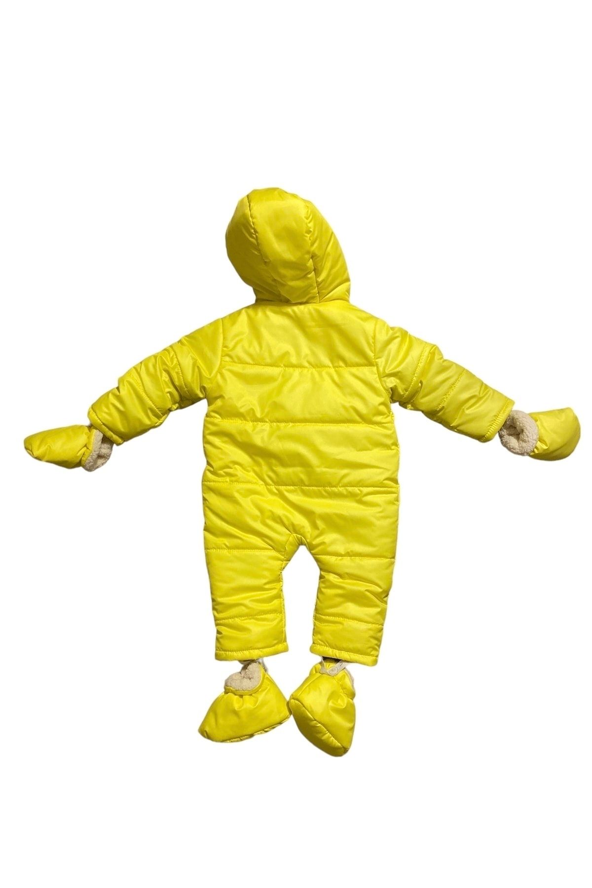 coppa kids Snowsuit Yellow Trendyol