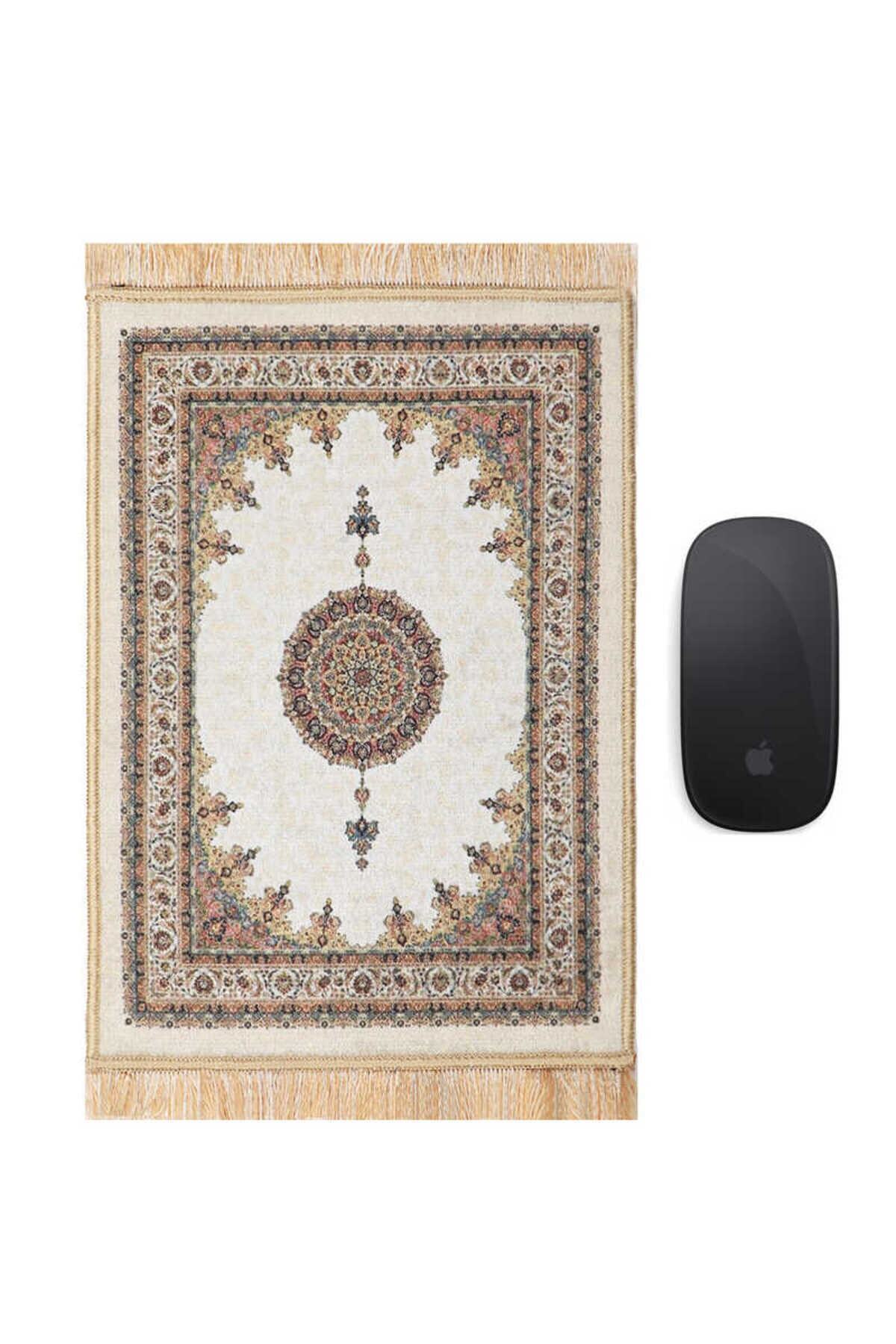 Bursa İpek-Μικρό χαλί Λευκό Διακοσμητικό Mousepad 1