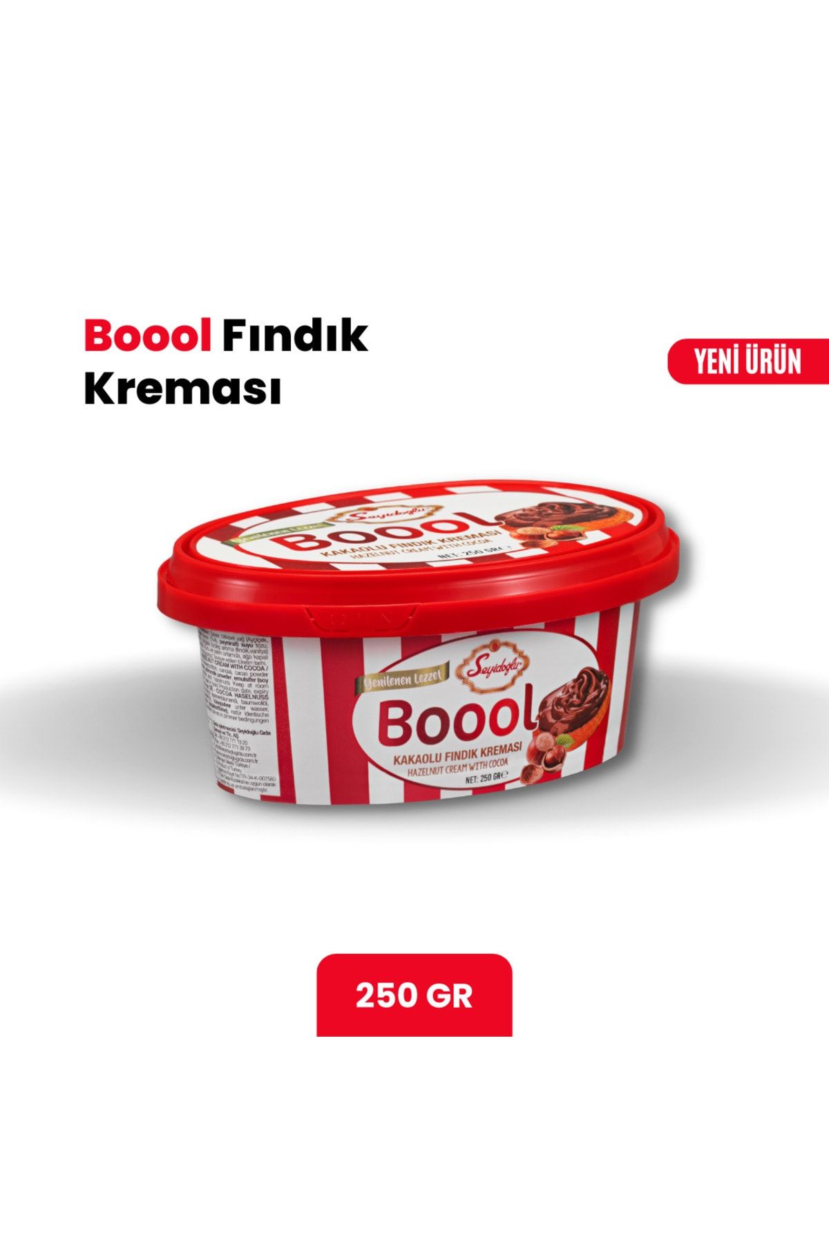 Boool Kakaolu Fındık Kreması 250 Gr