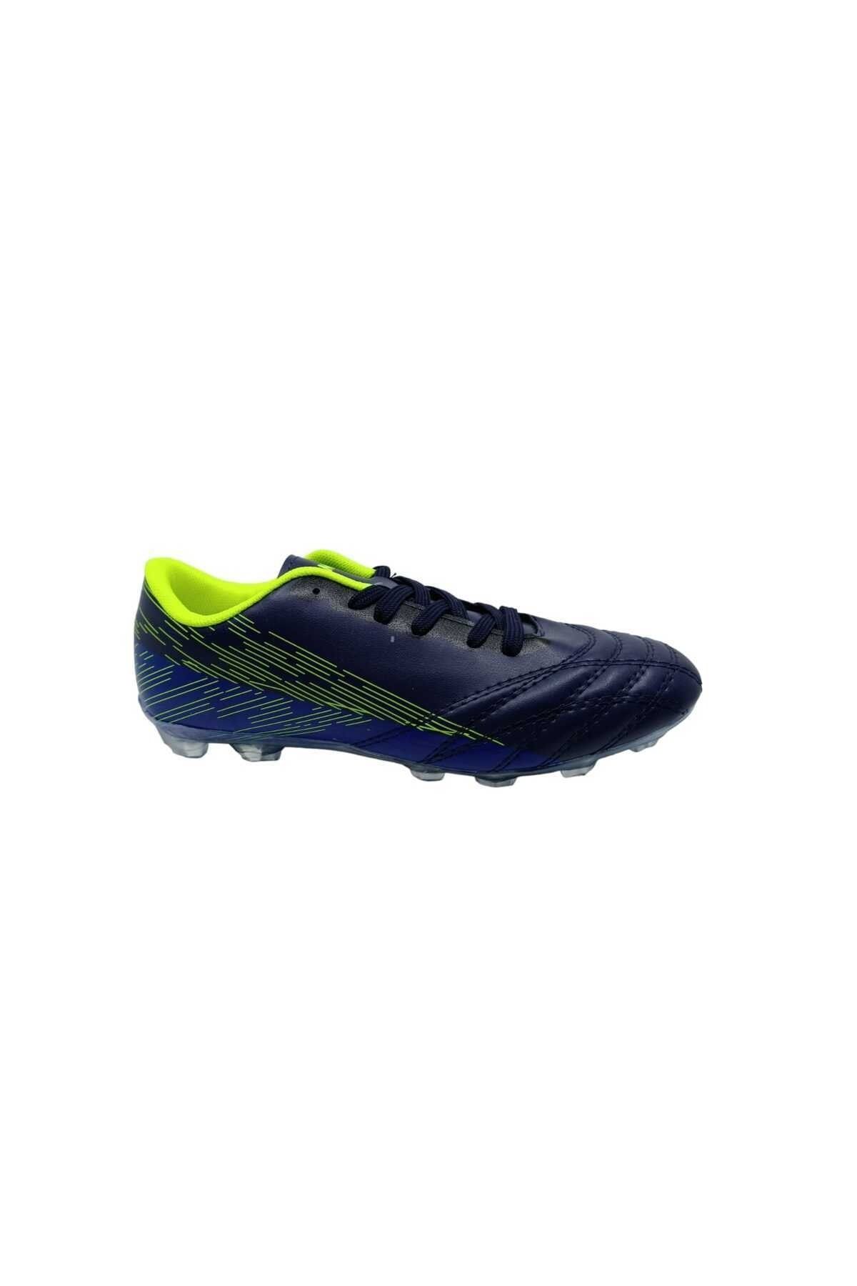 Jump-28221 Men's Navy Blue Grass - Cleats Football Shoes 3