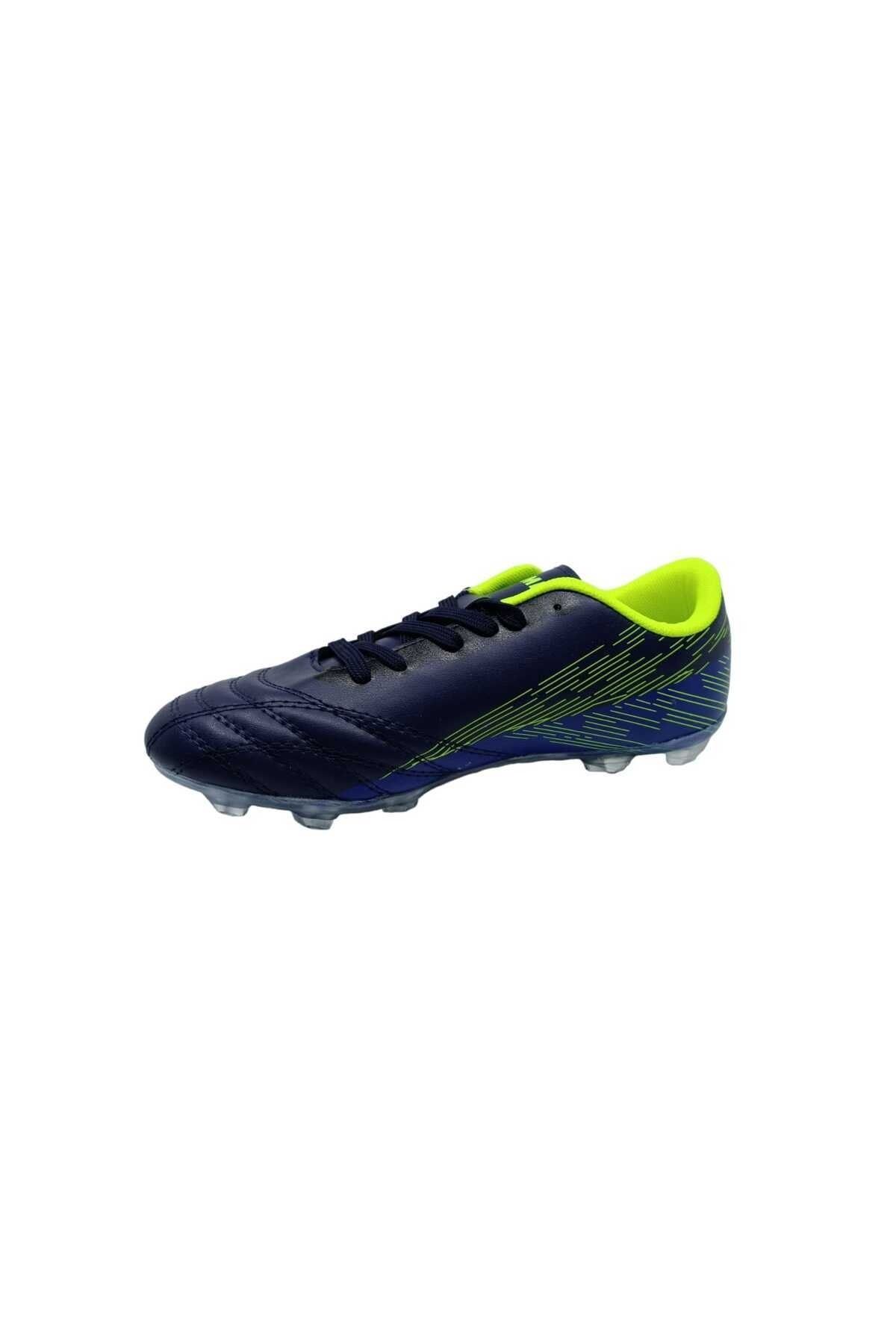 Jump-28221 Men's Navy Blue Grass - Cleats Football Shoes 5