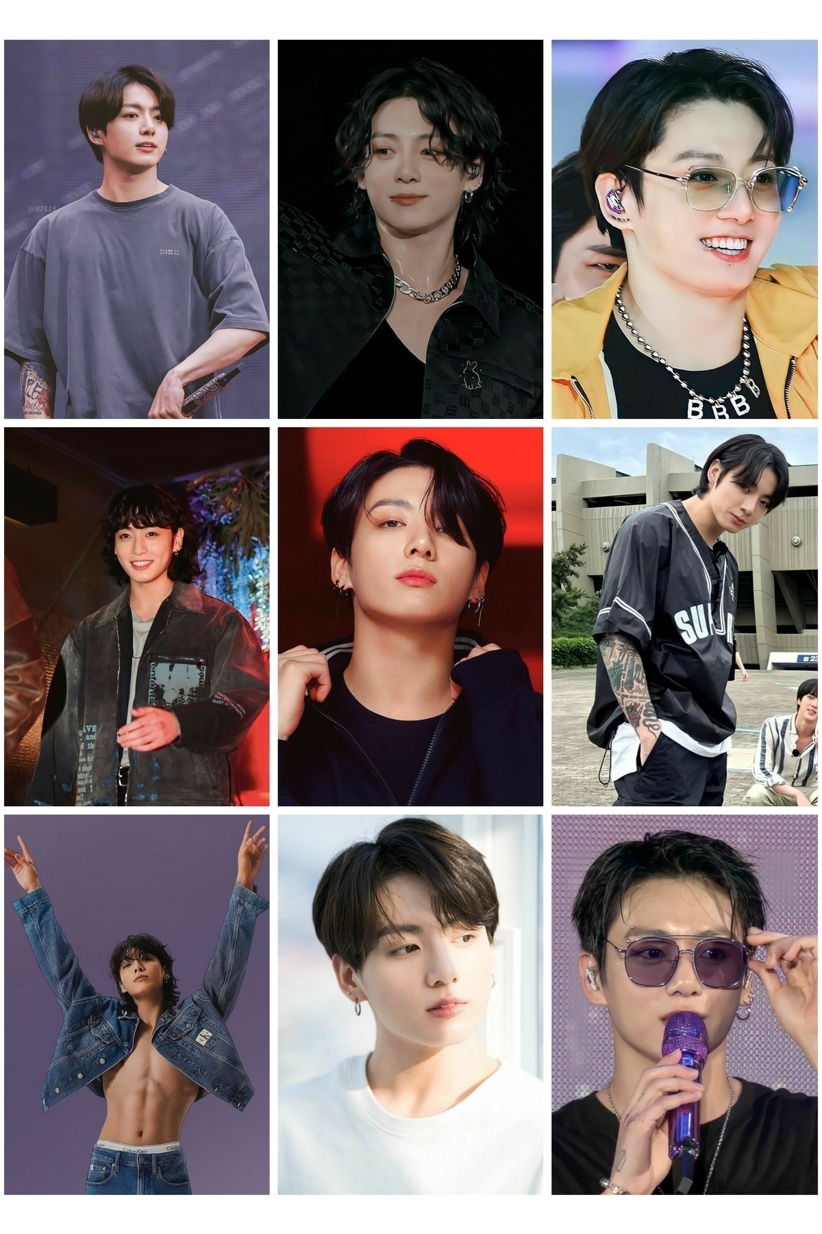 owl bag BTS - Jung kook 1 NO -kpop- 9 lu fotokart seti - Fiyatı