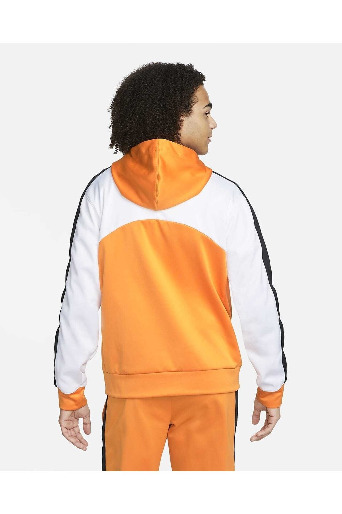 White and hotsell orange nike tracksuit