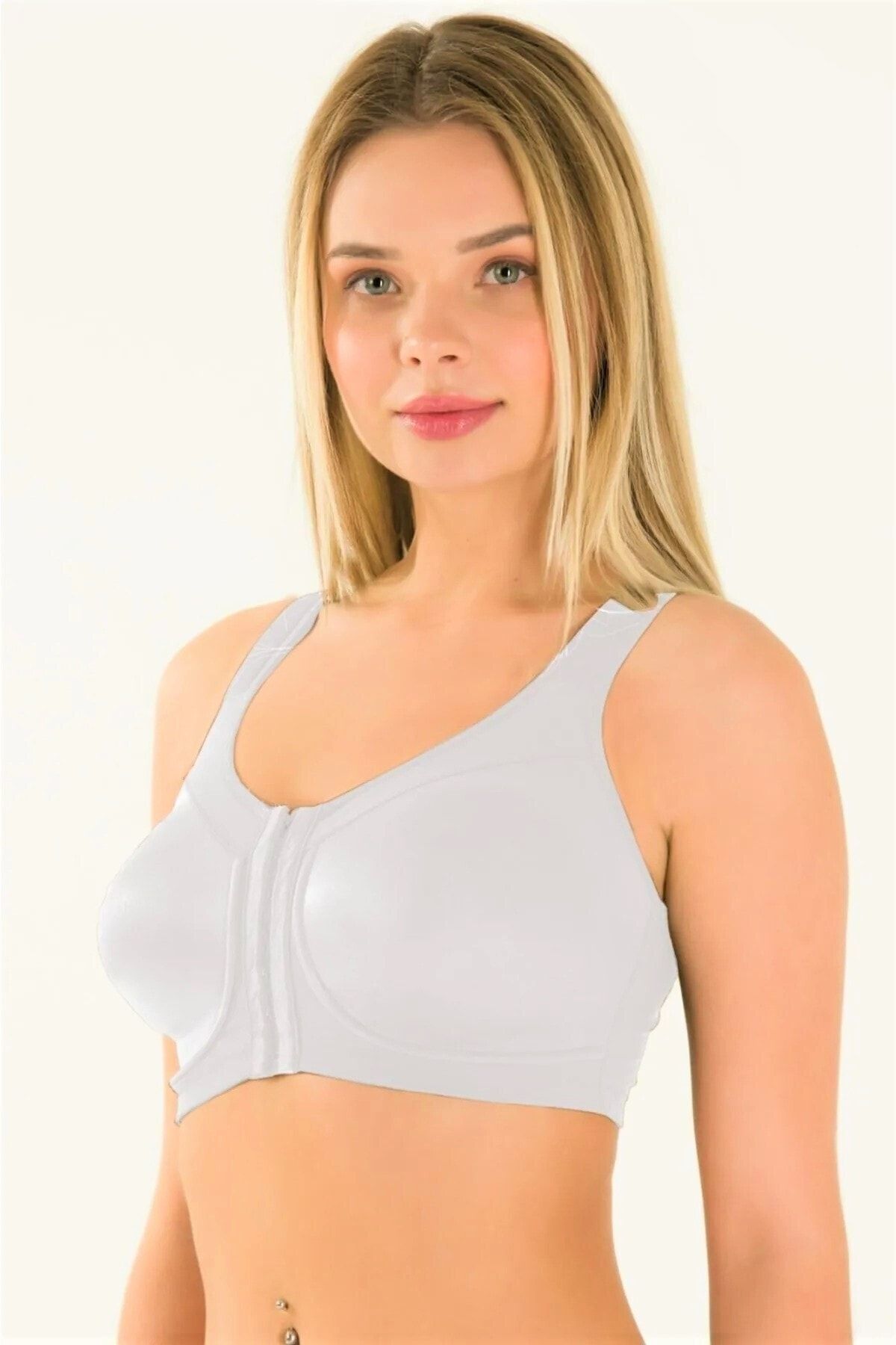 Yeni İnci Perfectly Supporting Wire-Free Bra with Front Tie-Up
