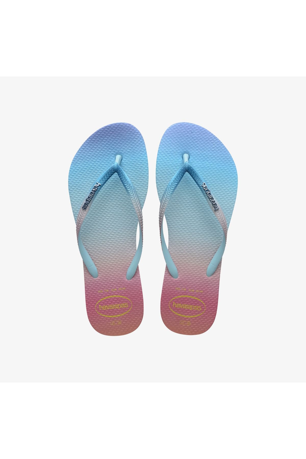 Havaianas Slim metallic rainbow flip flops for Women - Multicolored in UAE