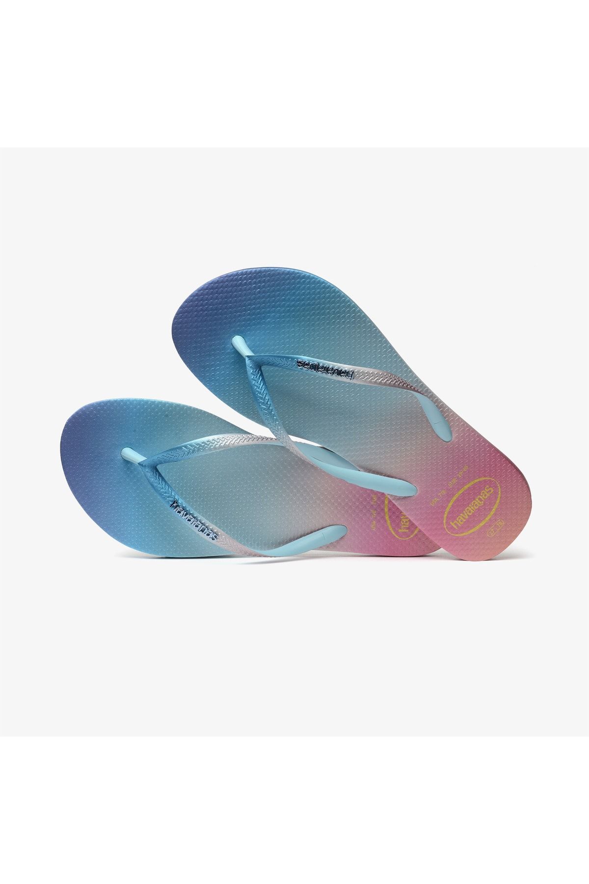 Havaianas Slim metallic rainbow flip flops for Women - Multicolored in UAE