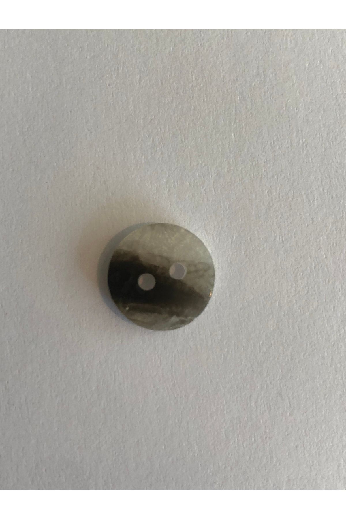 aensia-Small Striped Pearl Thick Button 18 Size Flat Button Pearl Look Polyester Button - Pack of 10 Buttons 4