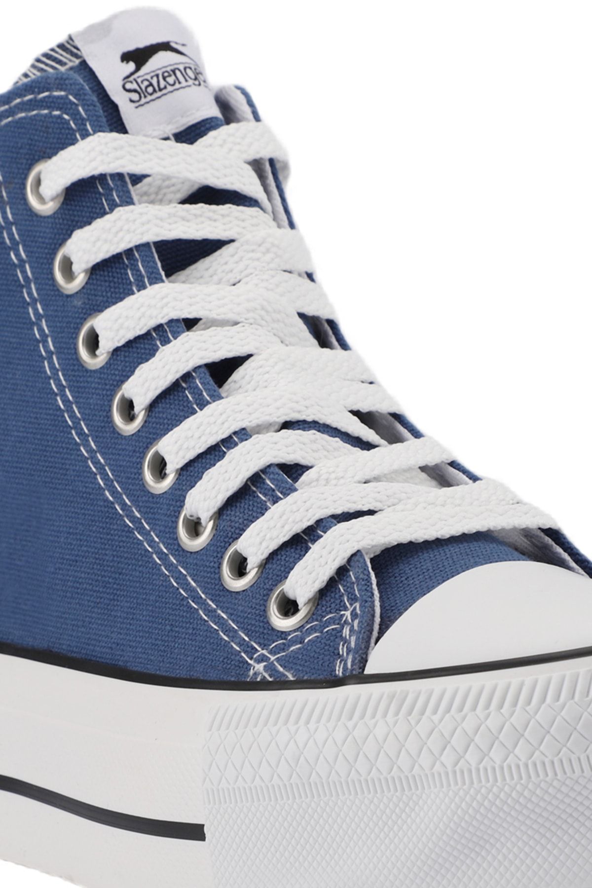 Slazenger-Super High I Sneaker Damenschuhe Blau 4