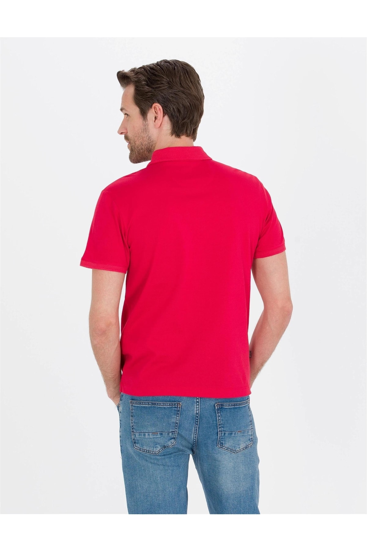 تیشرت یقه پلو مردانه راسته آستین کوتاه | پیر کاردین Pierre Cardin G021SZ011.000.1567290.VR030 - تصویر 4