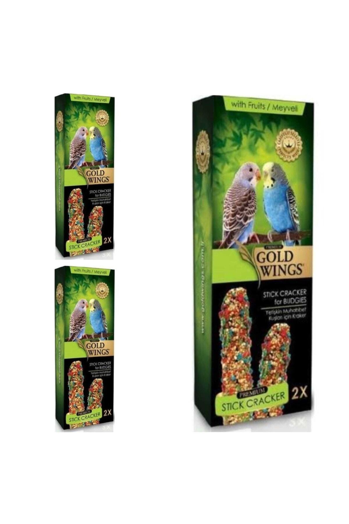 Gold Wings Neo Pet Market Premium Muh.2'li Kraker Kutu Meyveli X 3 Adet