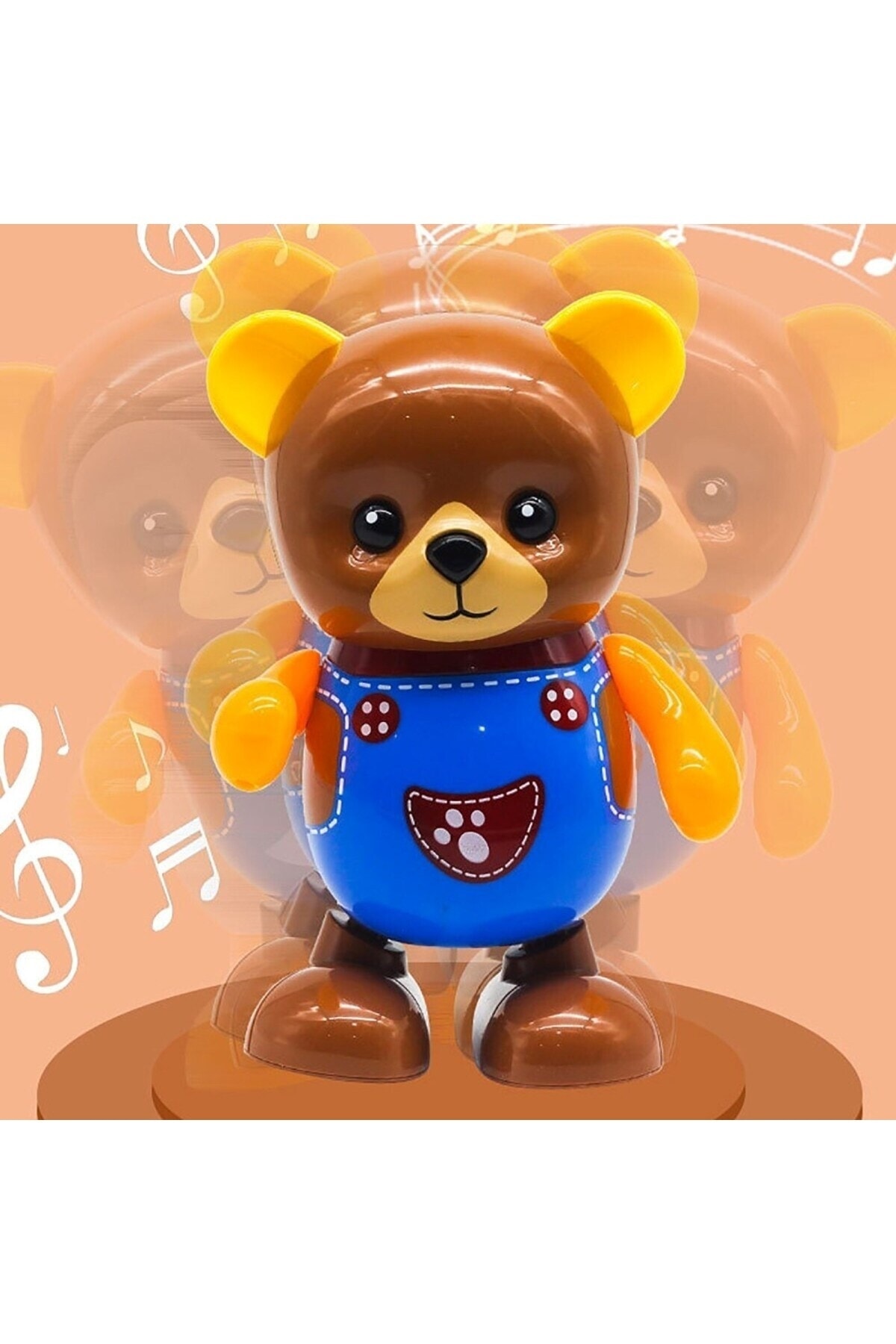 Birlik Dans Eden Işıklı ve Müzikli Şirin Hayvanlar 19 Cm Ayı fotoğrafı 2 (önizleme)