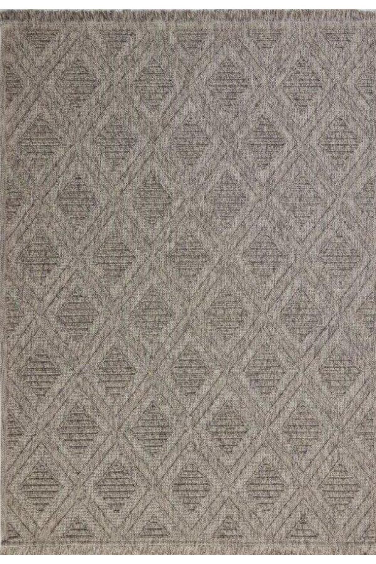 Deco Garden 15772 Grey Antitose Washable Decorative Modern Rugs