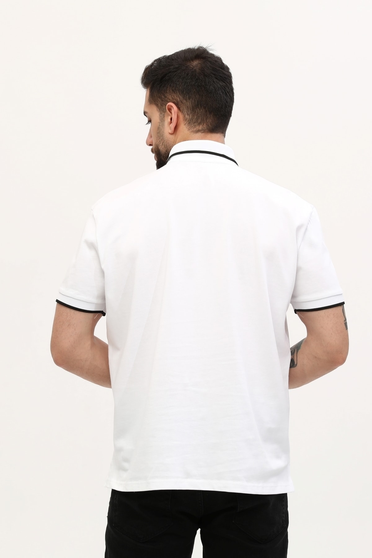 شلوار گرمکن مردانه سفید Owut Collection | OW9100 اورجینال - تصویر 8