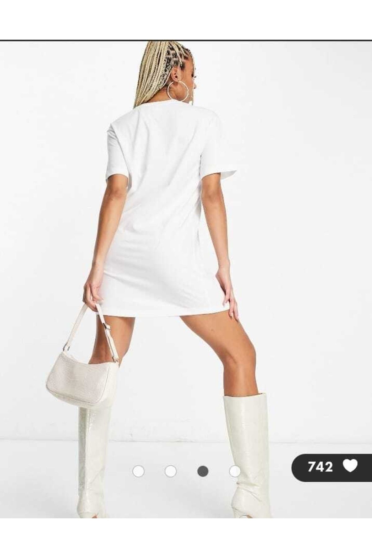 Nike Essential Mini Swoosh T shirt Dress Dress Cngstore Trendyol