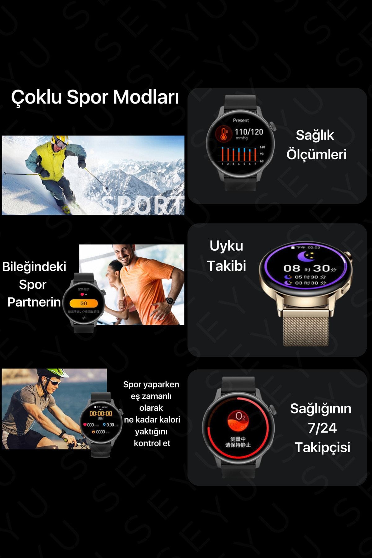 Watch G3 Pro Mini Akıllı Saat 42mm İphone Android Tüm Telefonlara Uyumlu Smartwatch