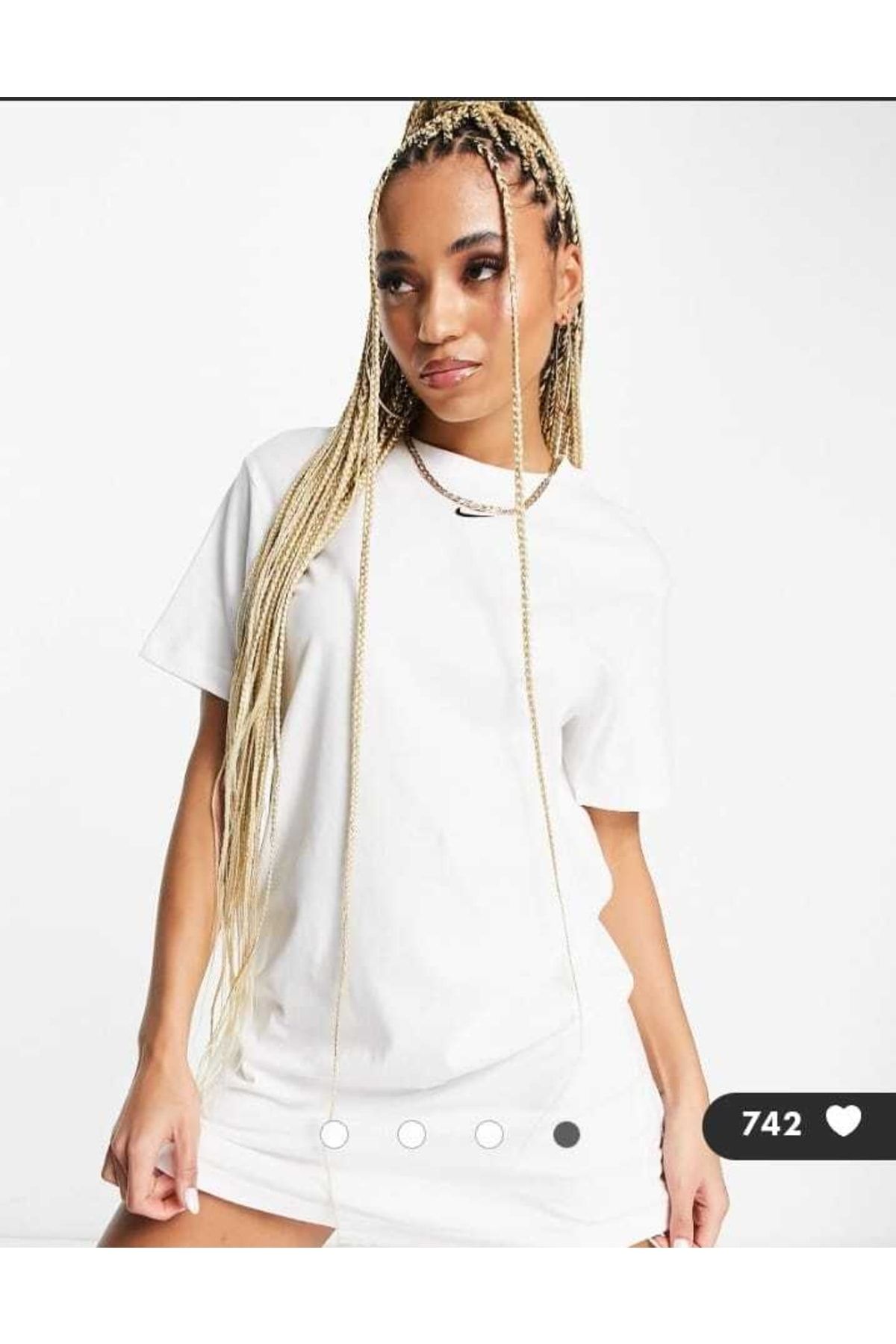 Nike mini swoosh sales dress
