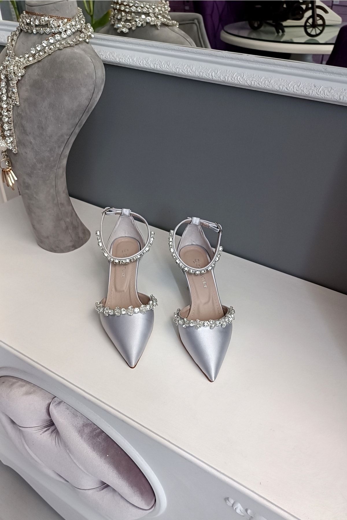 Inc silver shoes sale