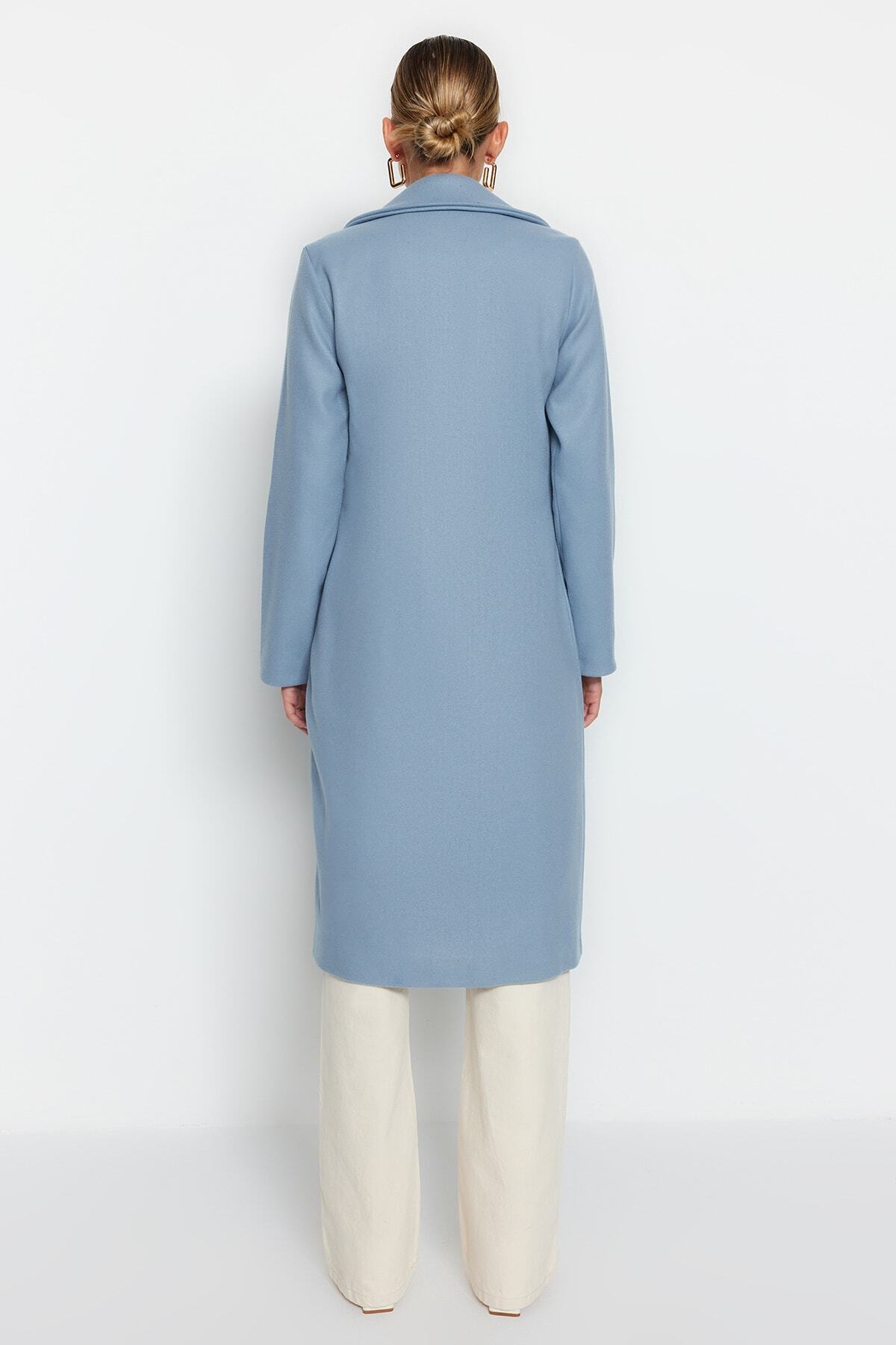 Mäntel Mantel Damen Eisblau Damenmantel Zara Mantel Damen Hellblau