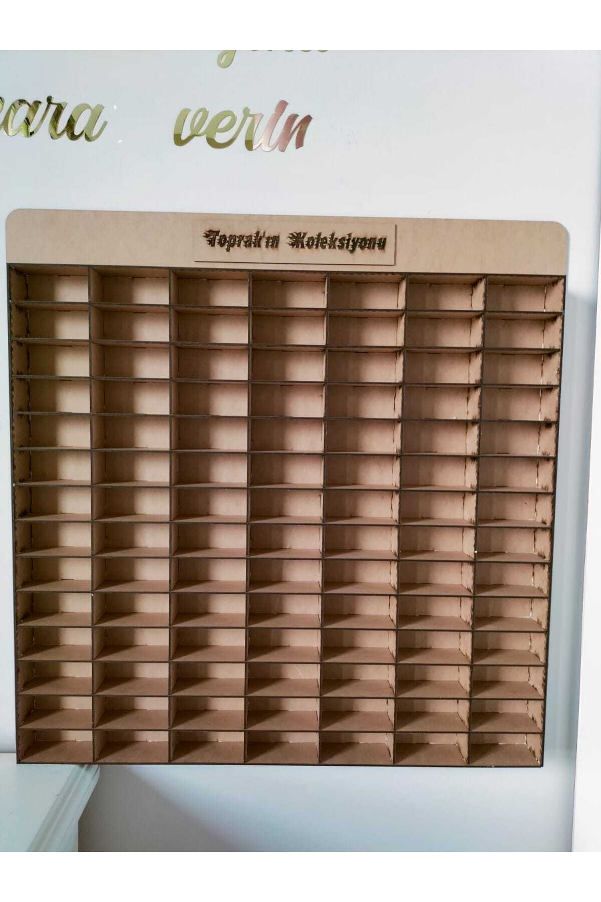 LEYLASER Ahşap 3mm Mdf Çocuk Odası Oyuncak Araba Duvar Rafı 100 Araçlık fotoğrafı 4 (önizleme)