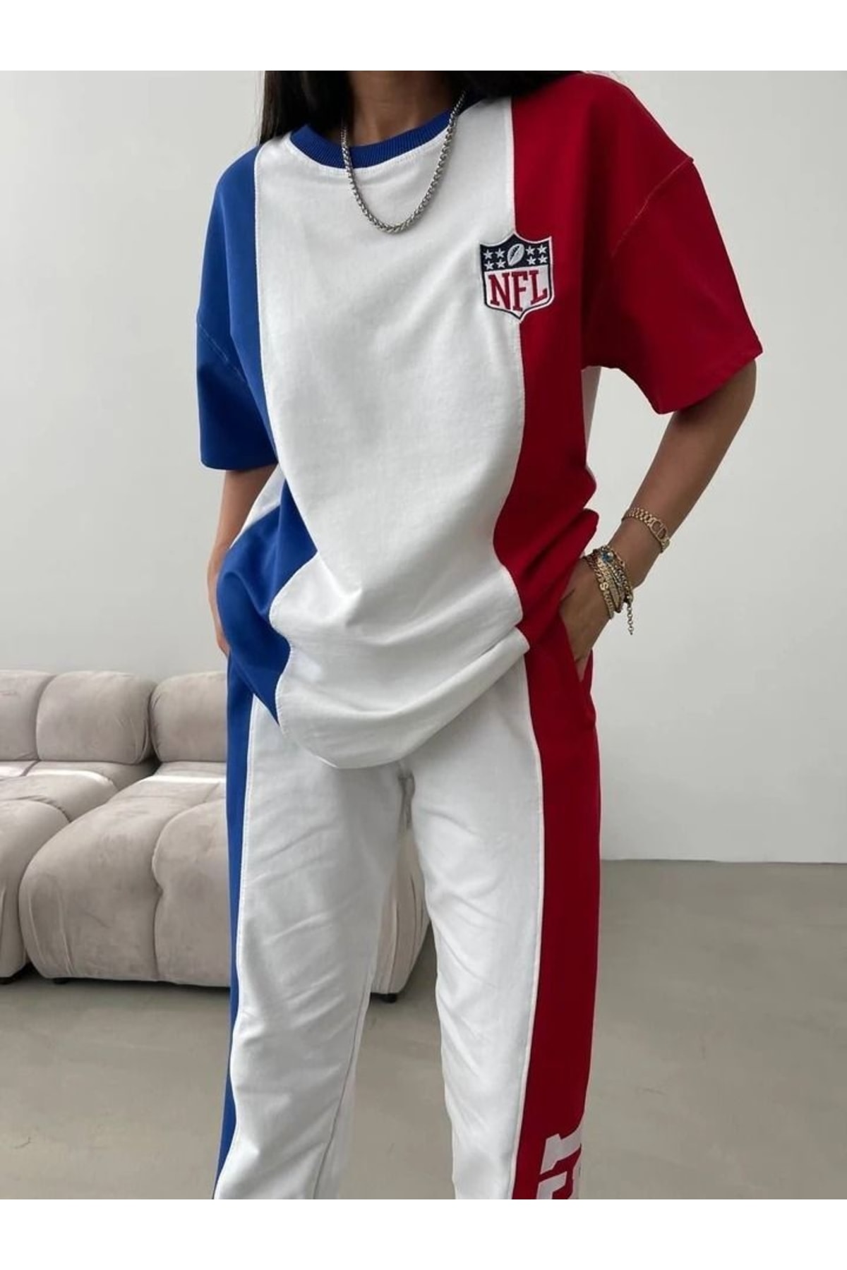 Nfl Baskılı Ikili Eşofman Takım