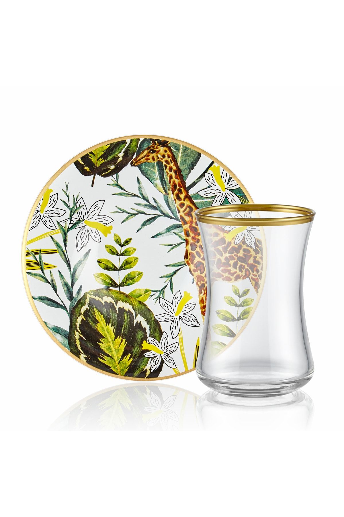 Tropic 12 Parça ÇAY SETİ - Desenli