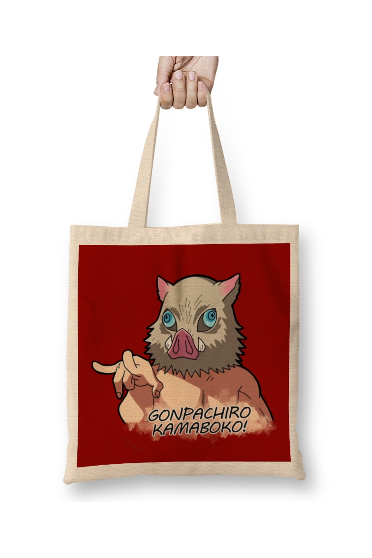 Gonpachiro Kamaboko Inosuke Tote Bag Long Handle
