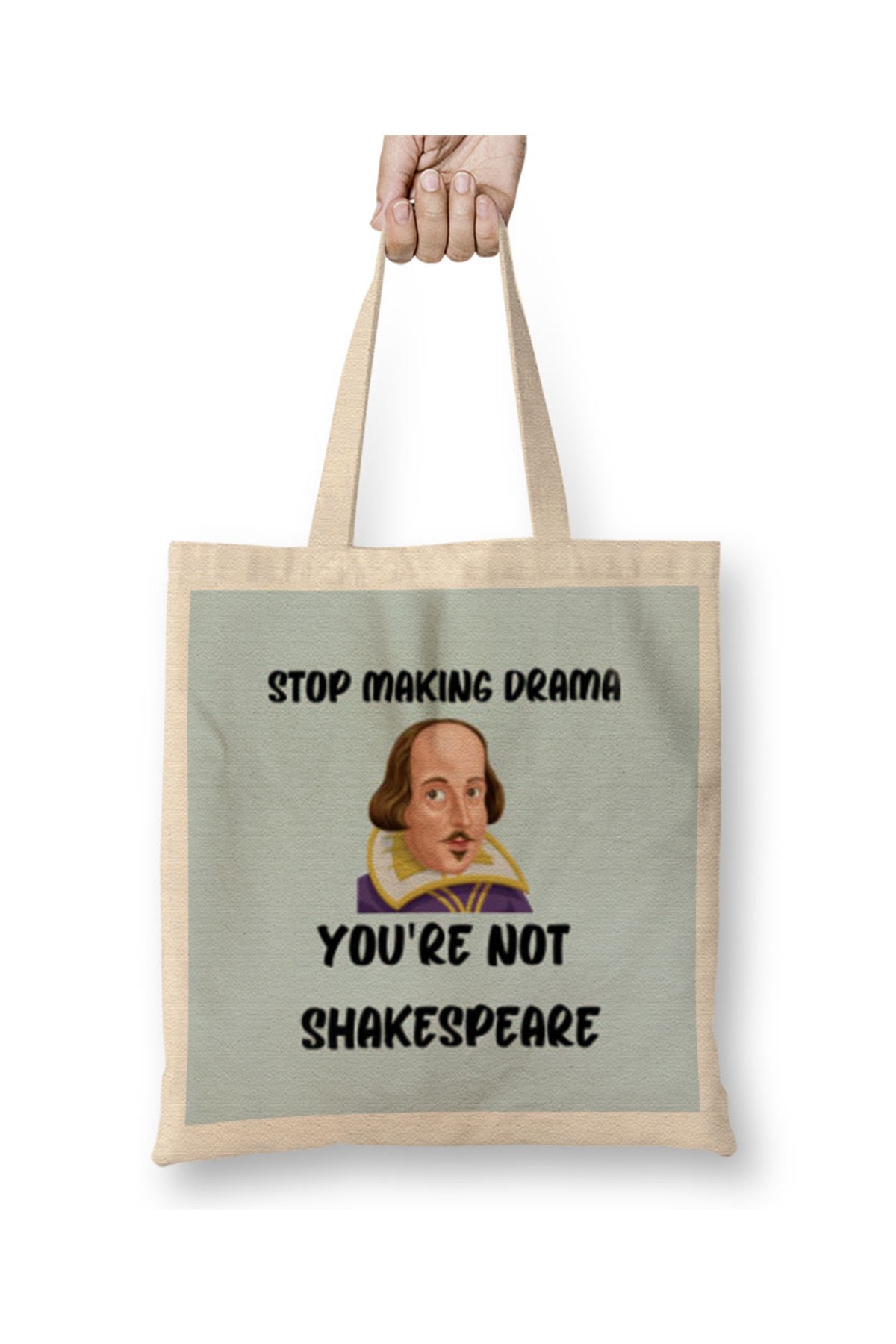 Sarcasm Funny Comment Quotes Gift - Sarcastic Women And Men Humorous Saying Cloth Bag Long Handle