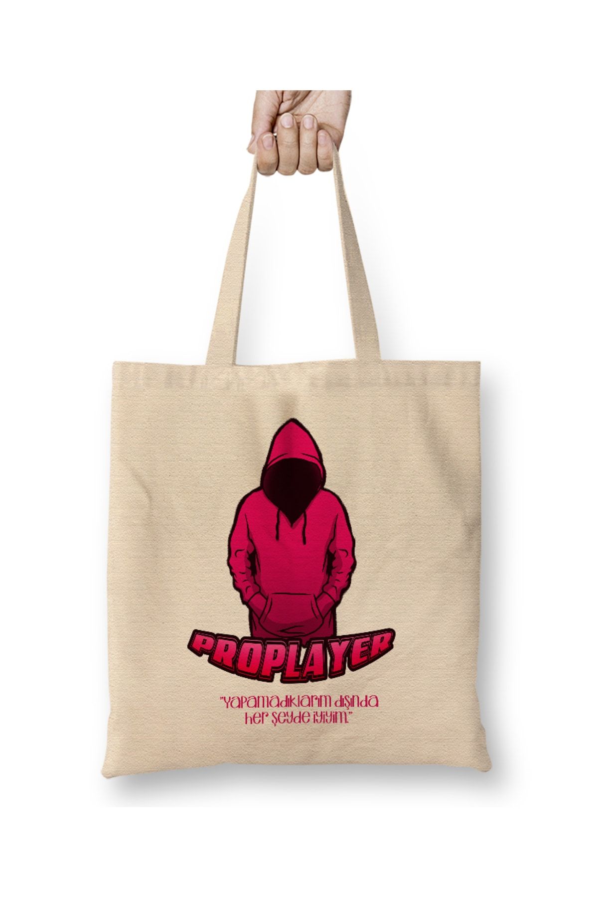 Baskı Dükkanı Squid Game 09 Geantă De Pânză Cu Mâner Lung Unisex - One Size