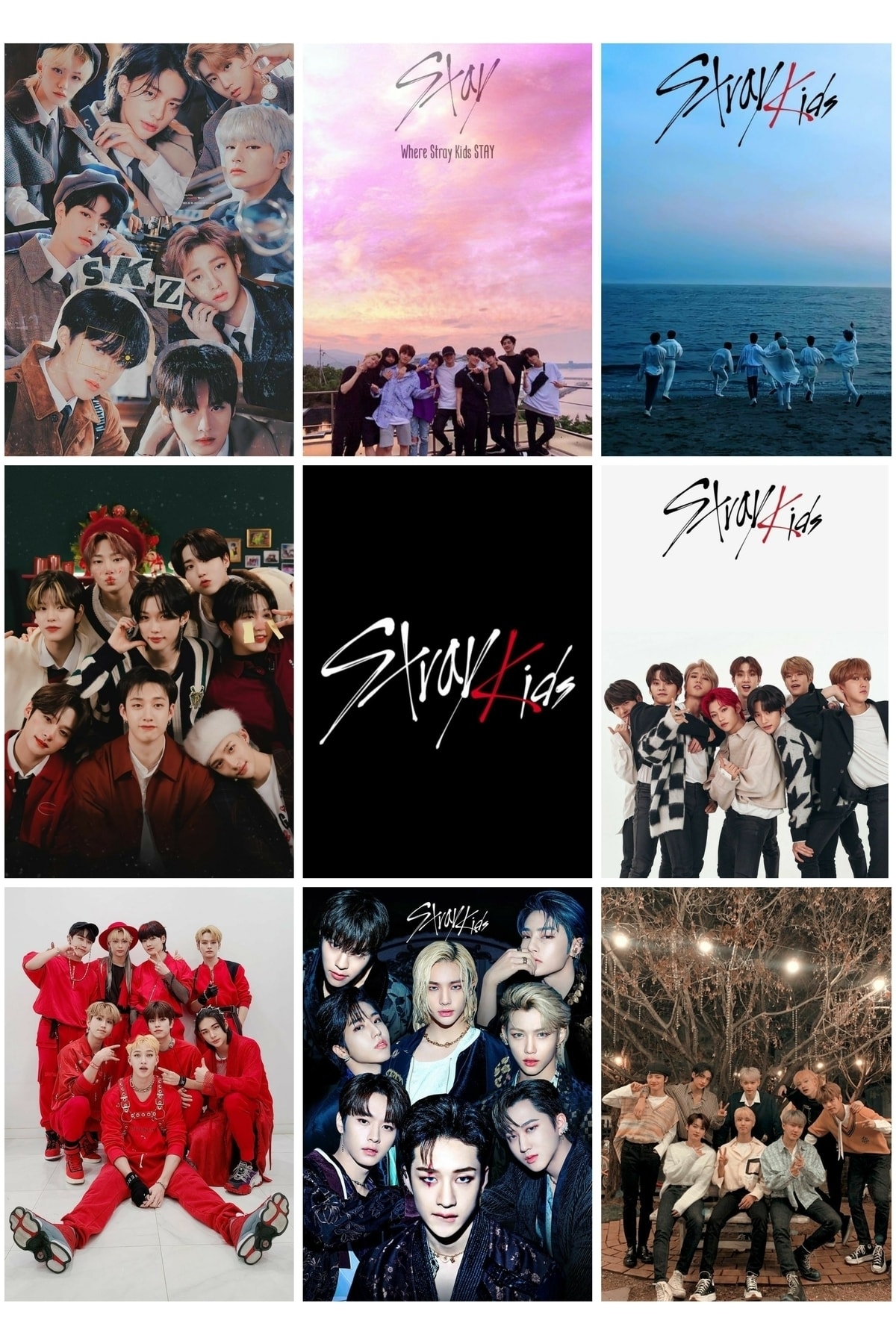 owl bag Stray kids- kpop 9 lu fotokart seti