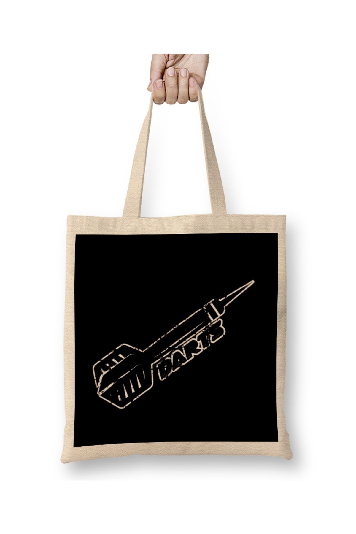 Baskı Dükkanı-Darts Player Dartboard Aim Arrow Dart Team Target Dartist Cloth Bag Long Handle 1