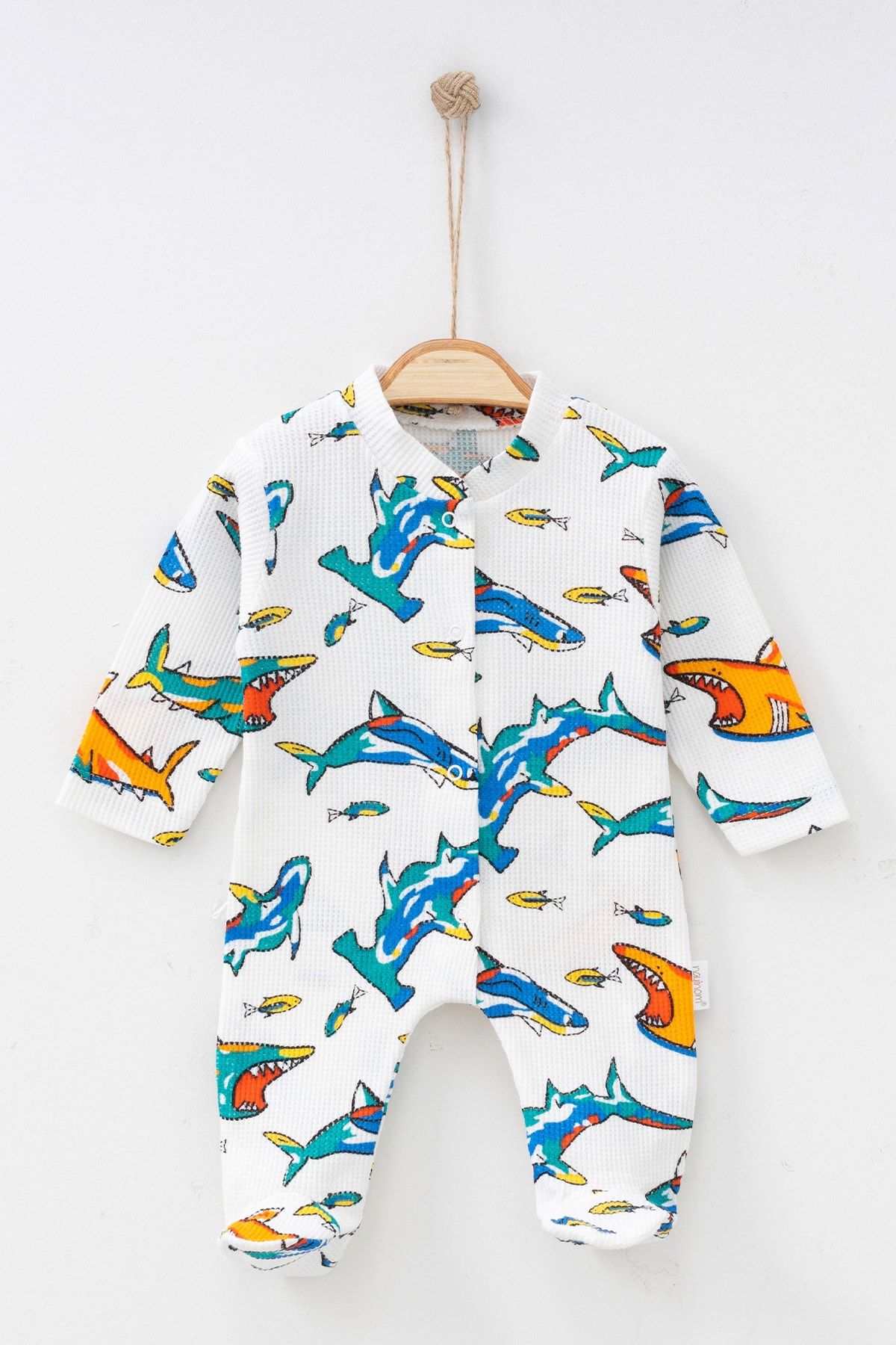 Baby shop shark jumpsuit