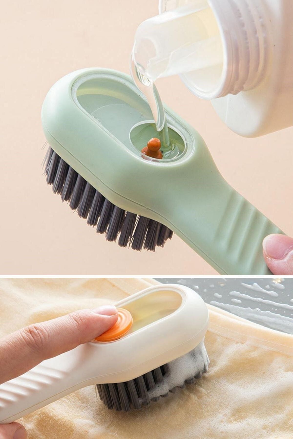 Buffer-® Multi-Purpose Practical Shoes with Detergent Tank, Boots Cleaning Washing Brush 3