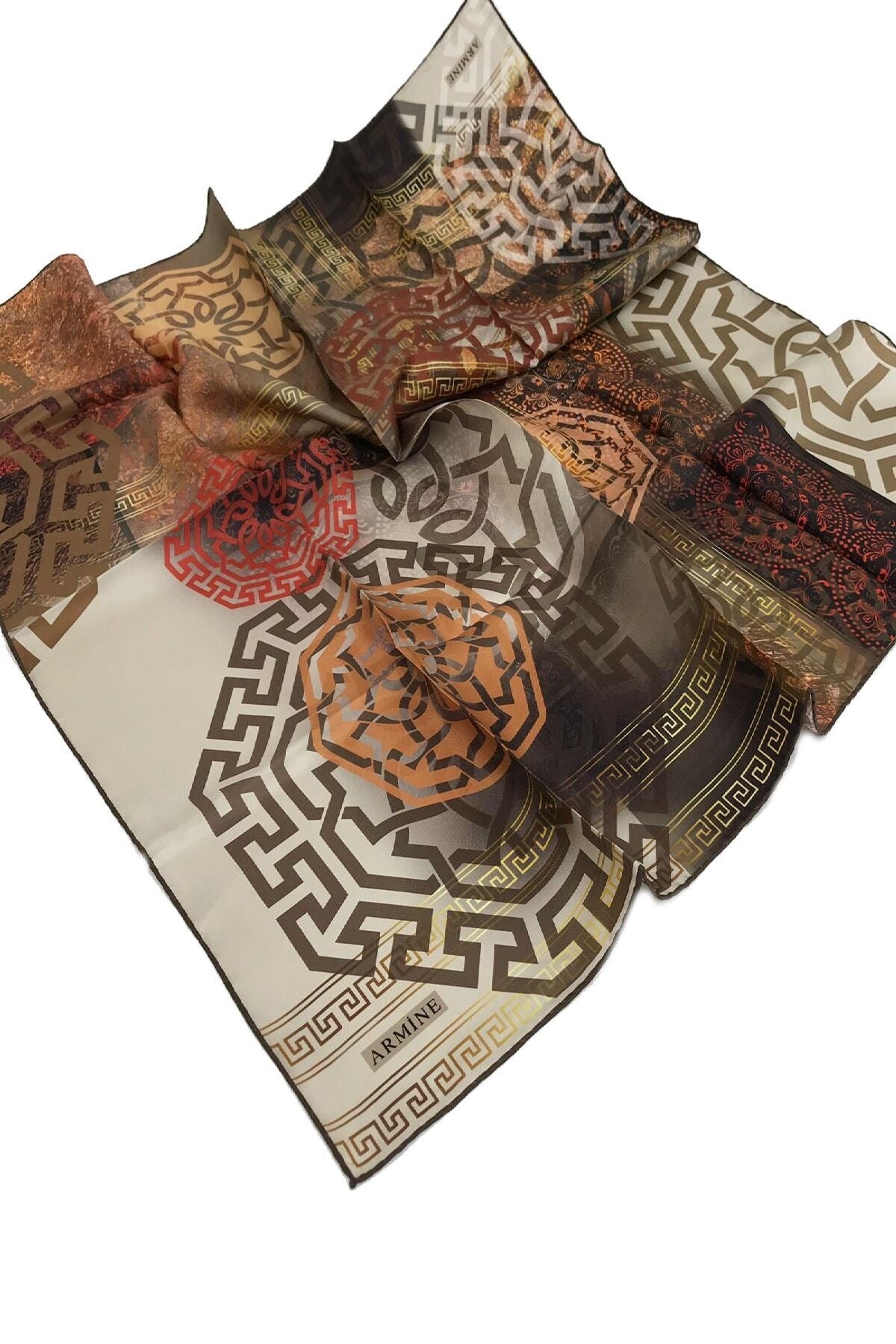 روسری زنانه آرمینه | ARM8245D-01 Armine - Image 5