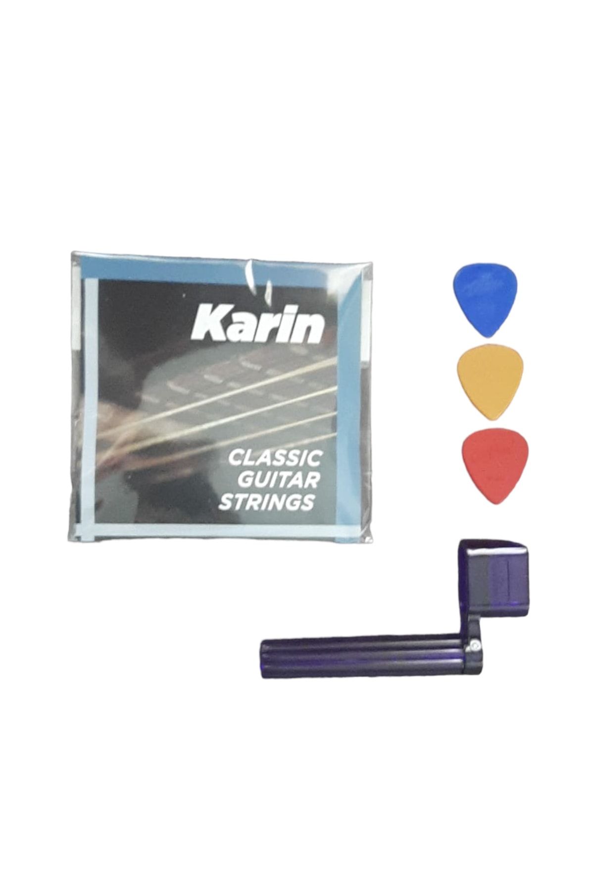 My Yonca-String Twist and Karin Classic Guitar String + 3 Plectrums 1
