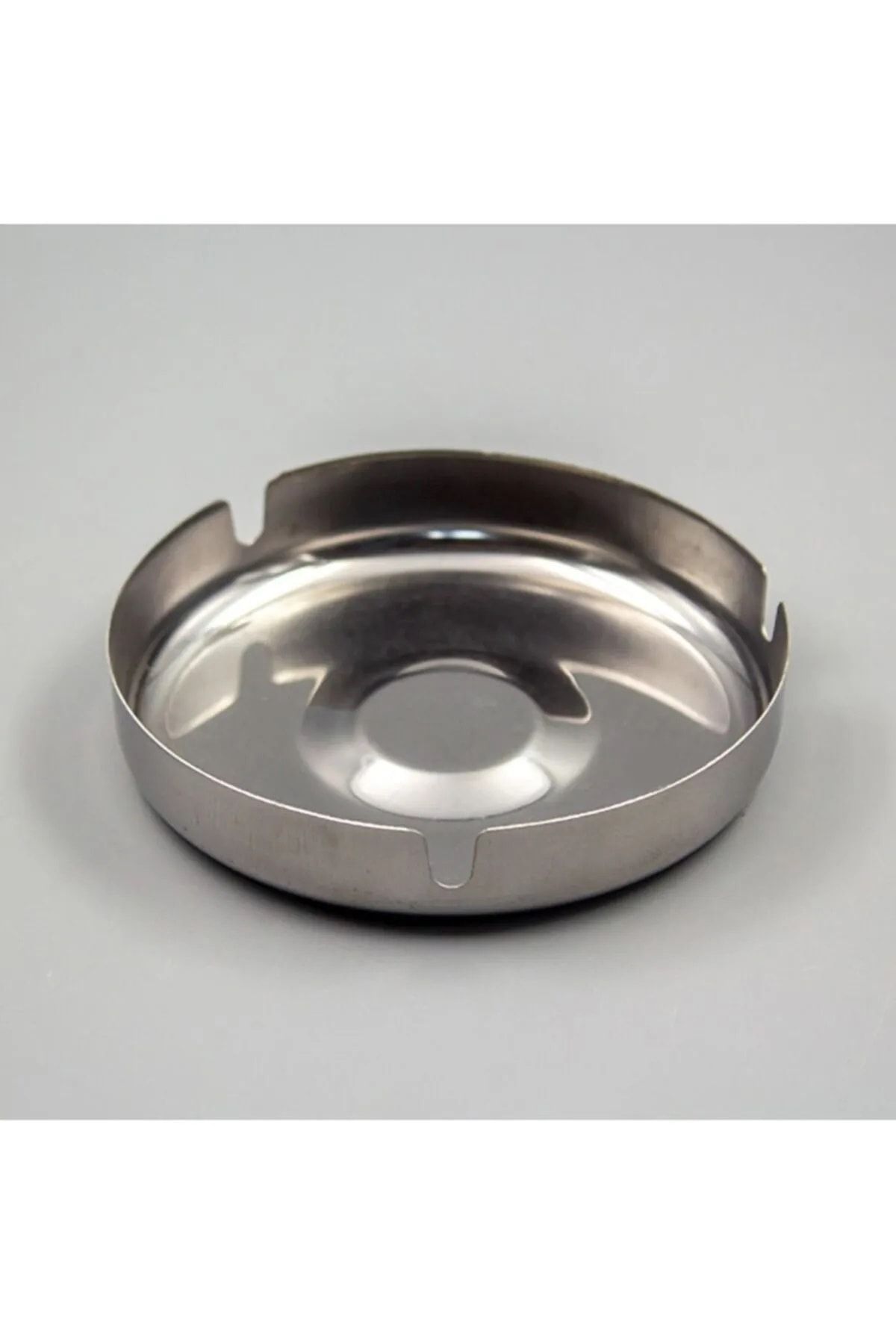 KT HOME-Stainless Metal Ashtray Ash Tray Cafe Cafe Ashtray Restaurant Tea Garden Economical 10 Pieces 2