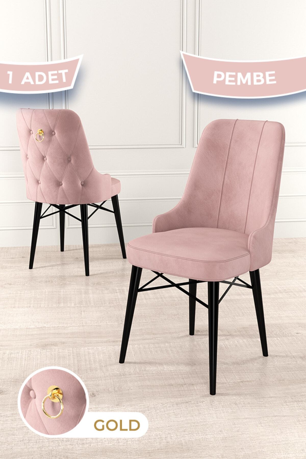 Pare Series , 1st Class Babyface Fabric, Pink Chair , Black Hornbeam Foot , Gold Ring