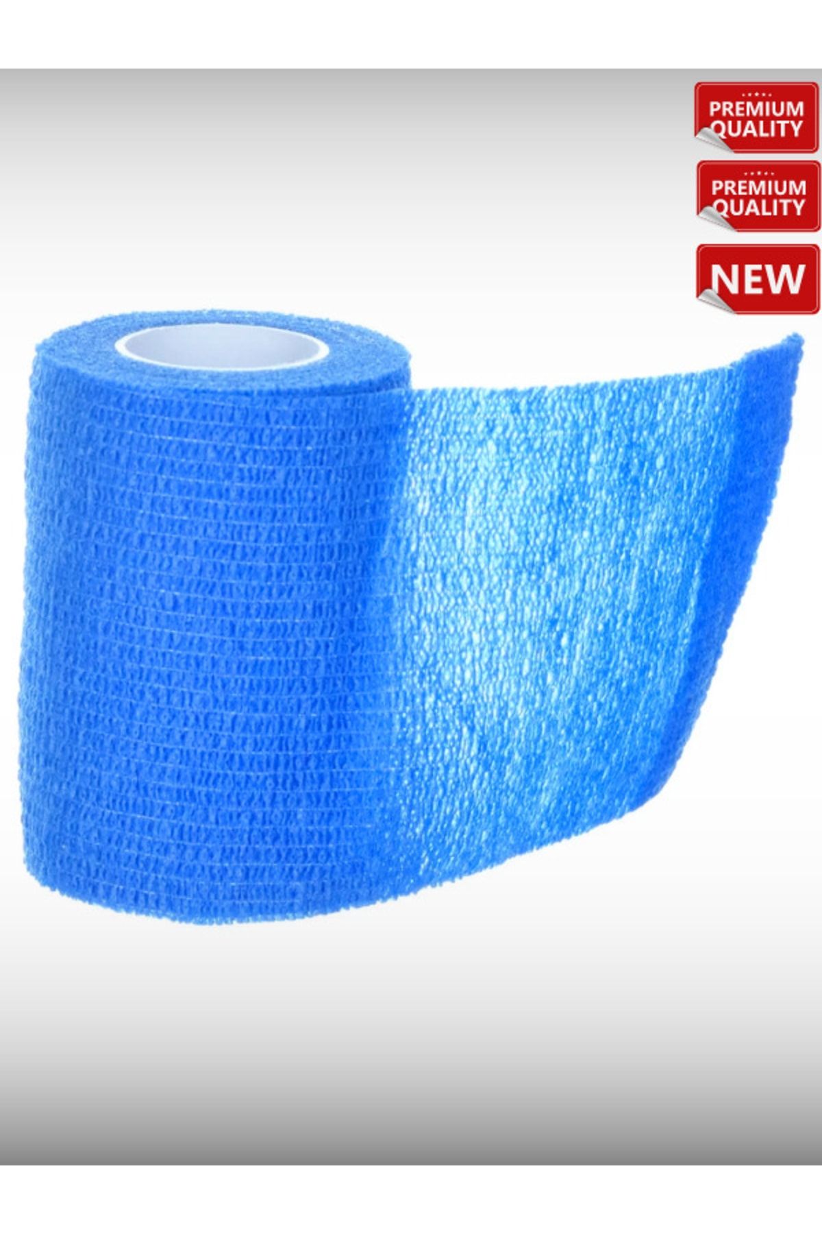 OverPazar Bandă De Prindere Sport Adezivă Gmb Tarmak - 7,5 Cm X 4,5 Cm - Albastru - Single Dimension
