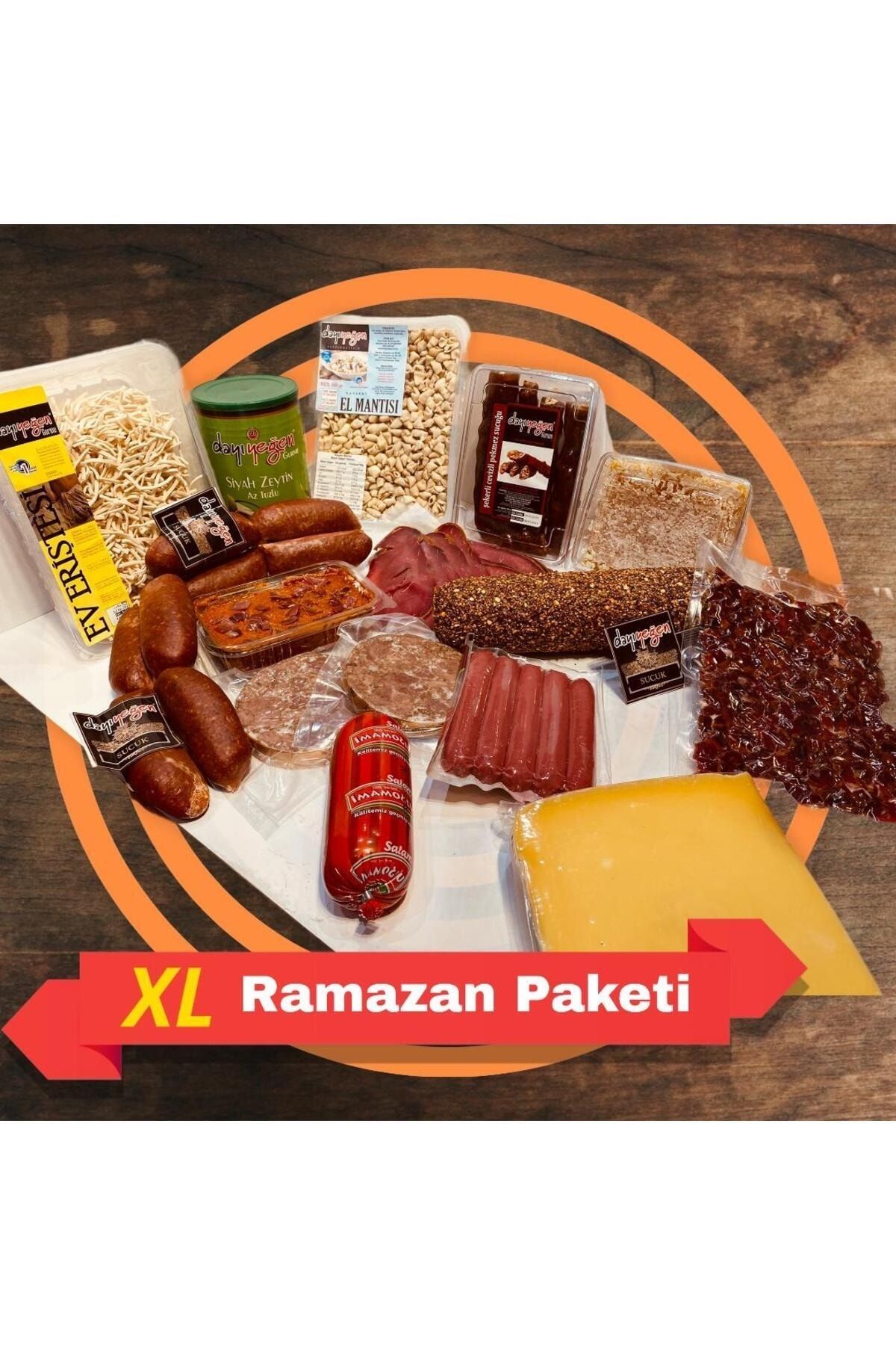 Dayıyeğen Pastırmacılık DayıYeğen Ramazan Paketi Kolisi 16 Farklı Ürün Ziyafet Paketi