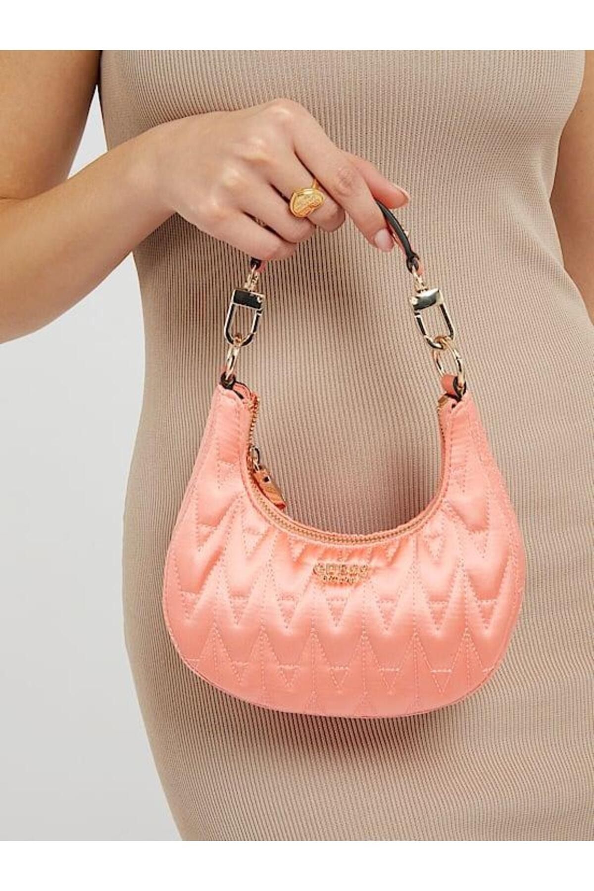 Guess Shoulder Bag Pink Colored Trendyol