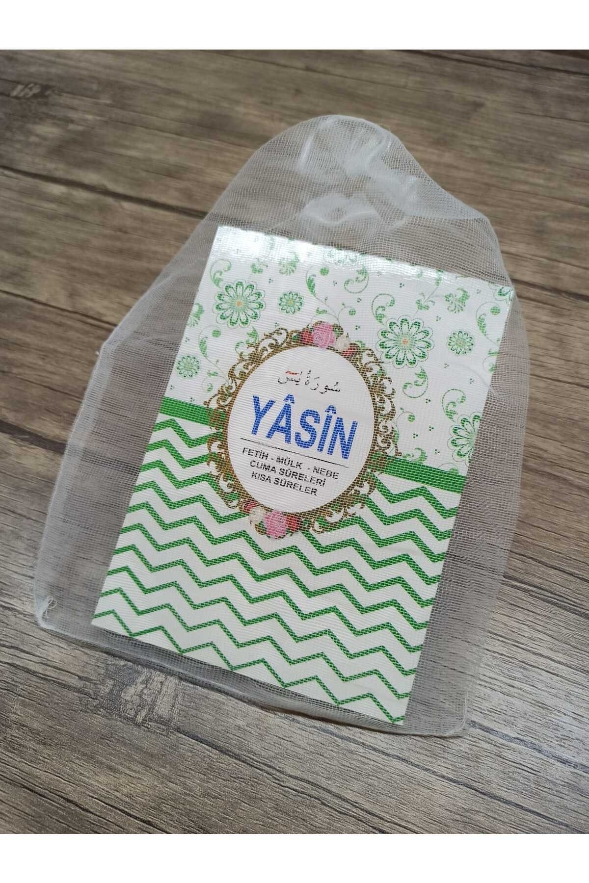 Haktan Yayın Dağıtım Tül Keseli Yasin Cüzü Kitabı 10'lu Karışık Renk Sesli Dinleme Özellikli Doğum Mevlüt fotoğrafı 5 (önizleme)