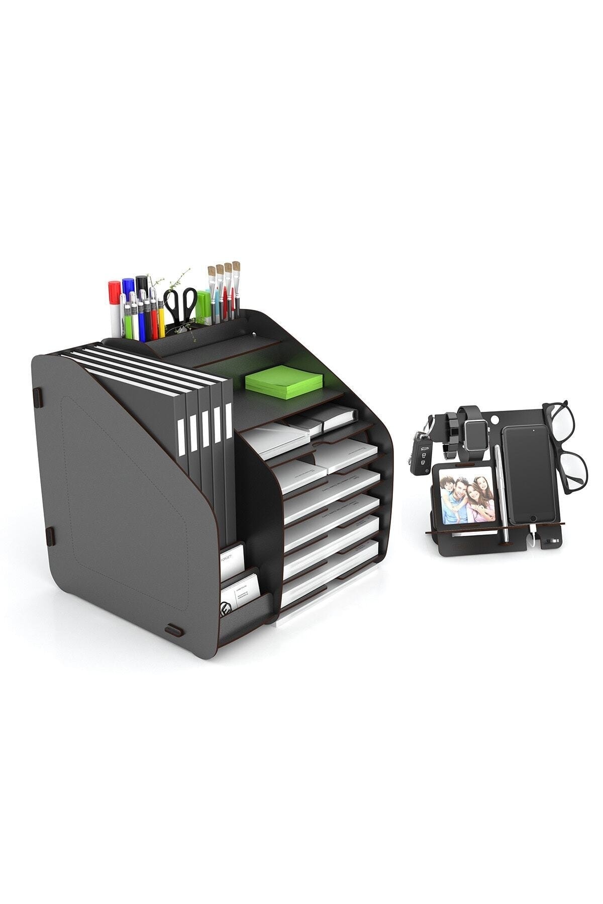 Design OTTO Fx-xl Modest - 6 Renk - A4 Evrak Rafı Masaüstü Organizer