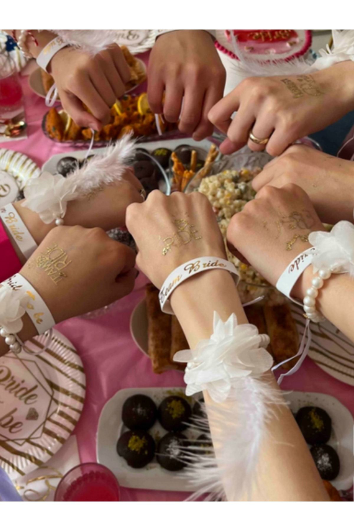 TOYFEST Bachelorette Party Bride To Be Bracelet Team Bride