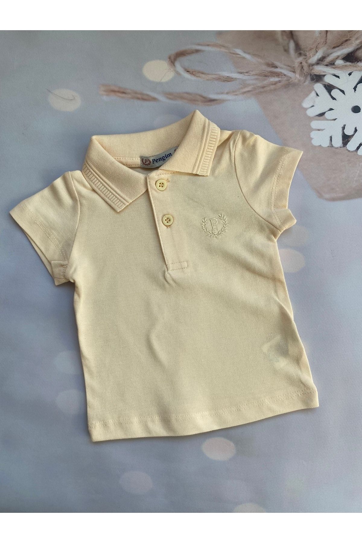 Baby boy polo neck top top
