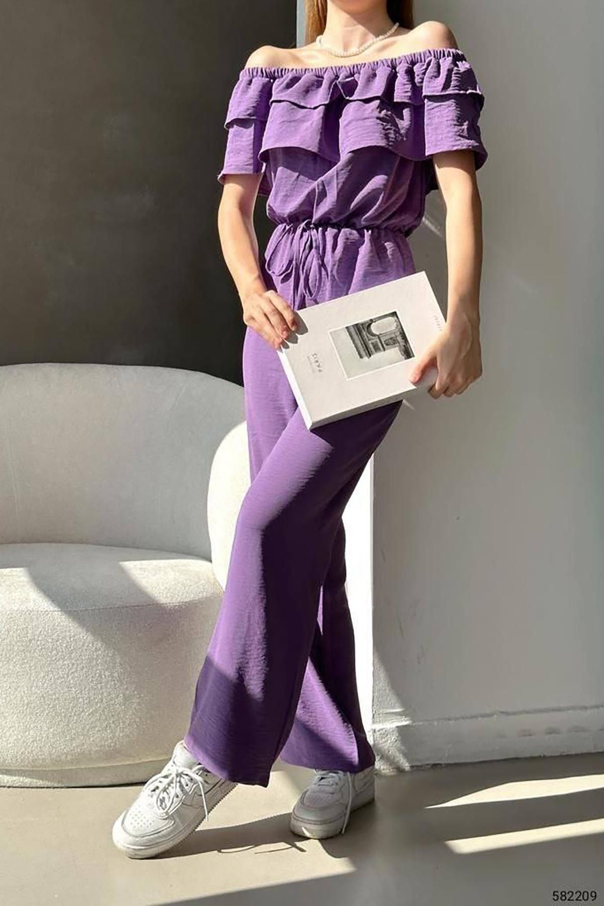 Purple jumpsuits hotsell