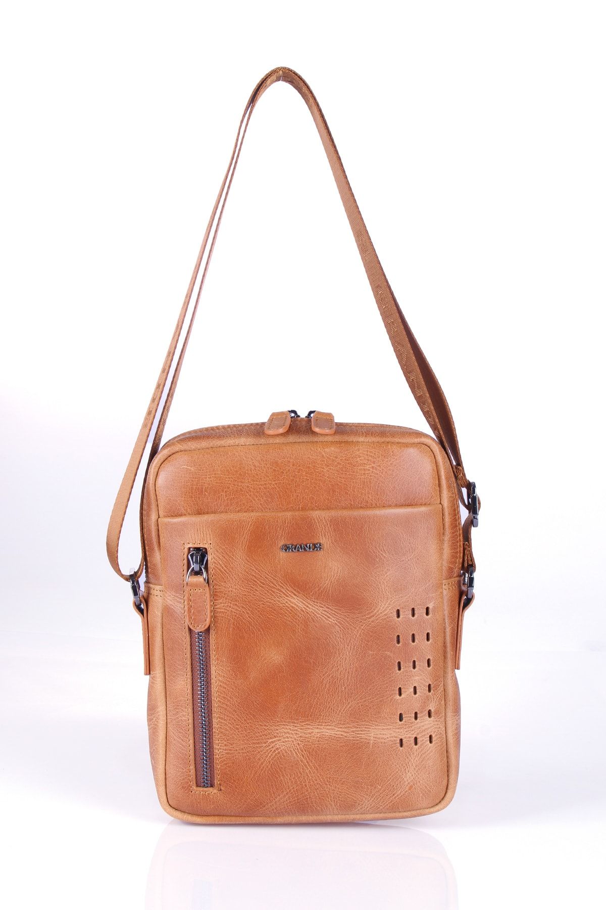 Leather mailman 2024 bag