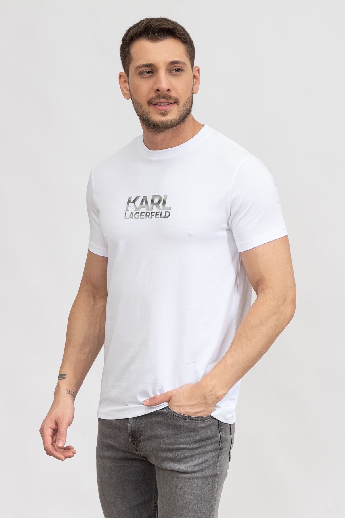 Karl lagerfeld 2025 t shirt white